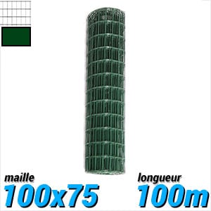 Grillage Soude Detail 100x75 Grillage soudé longueur 100m maille 100x75 au détail
