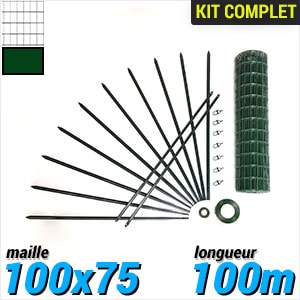 100x75 Grillage Soude Pack 100m