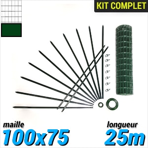 100x75 Grillage Soude Pack 25m