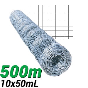 Pack Grillage Noue 500 Pack grillage noué 10x500m maille dégressive