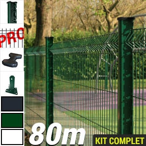 Pack Poteaux H Pro Vert 80m