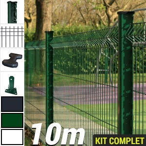 Pack Poteaux H Vert 10m