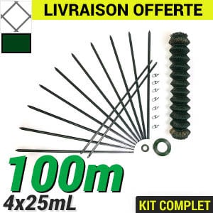Pack Grillage Simple Torsion 100m Grillage rigide simple torsion 100m - 50x50