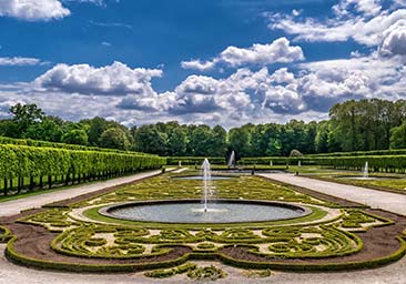 Beau Jardin Jardin de château
