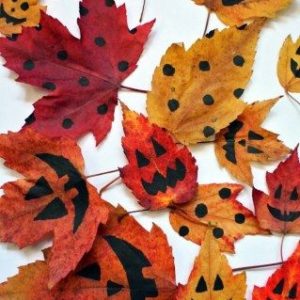 feuille halloween feuille halloween