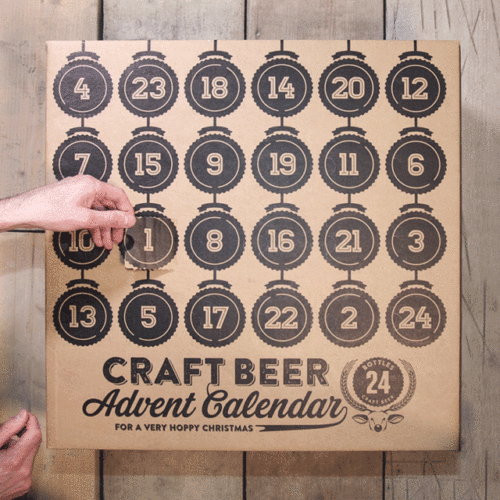 Calendrier de l'avent bière