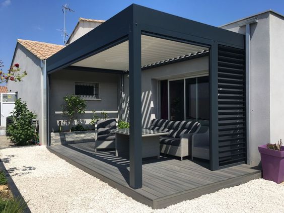 Pergolas bioclimatique en aluminium