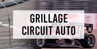 Bandeau article : Grillage circuit automobile