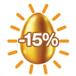 Promotion Paques 15%
