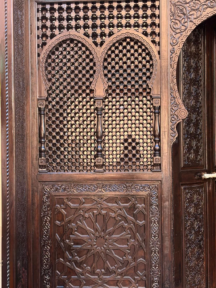Porte Moucharabiehs Moucharabiehs Marrakech