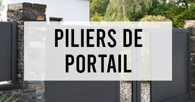 Choisir et fixer les poteaux d’un portail battant ou coulissant