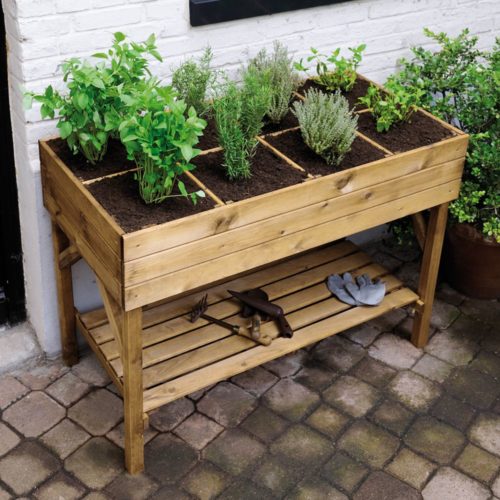 Carré potager haut