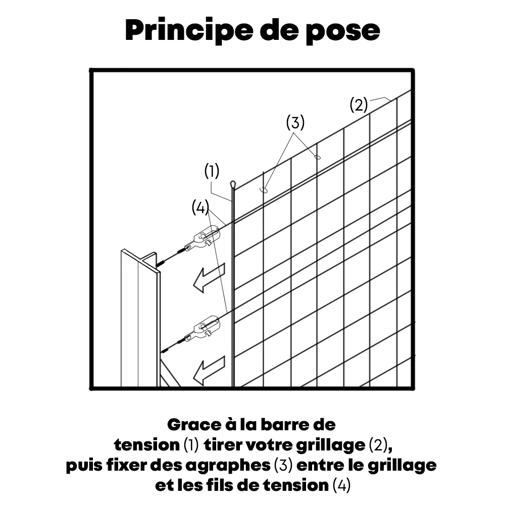 Jambe De Force Grillage Tout Les Combien