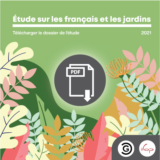 Image de téléchargement du dossier de presse Sondage IFOP : Les Français et leur jardin