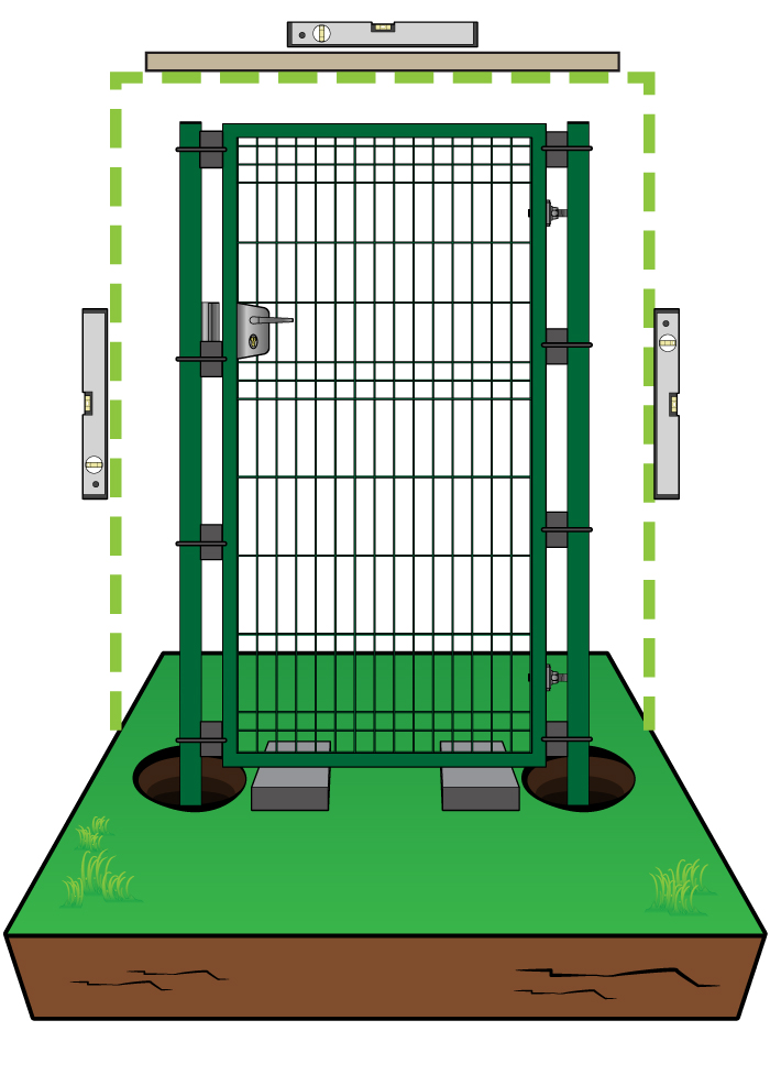 Comment poser un portillon grillagé ? Clotures Grillages — free download