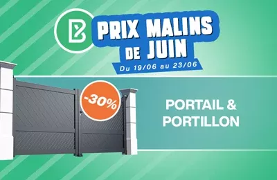 Bodeor : Profitez des réductions sur nos kits de grillage rigide, portail aluminium et brise vue.