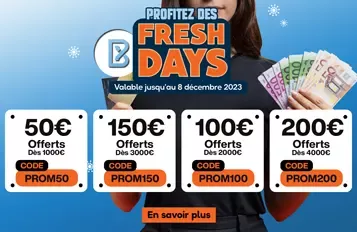 Brise vue aluminium : Promotion Fresh Days