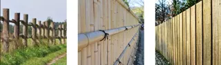 Clôture - Les différentes clôtures en bois