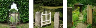 Portillon : Les portillons de jardin en bois