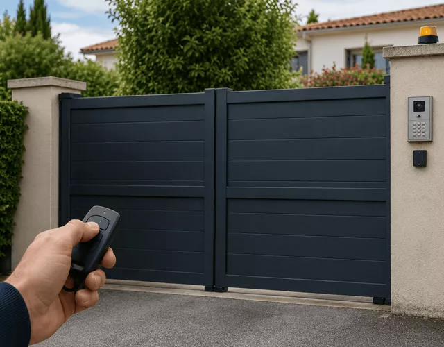 Portail électrique qui ne s’ouvre pas malgré l’utilisation de la télécommande