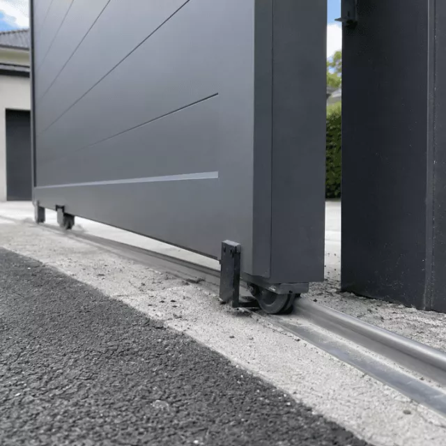 Portail coulissant qui déraille