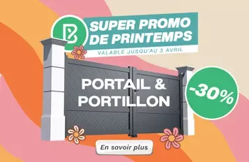 Bodeor : Super Promo de Printemps sur nos kits de grillage rigide, portail aluminium et brise vue.