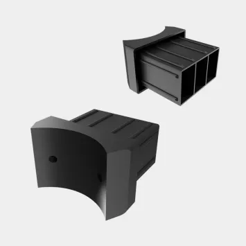 Illustration du produit Embouts de fixation pour poteau cloture MACZEN