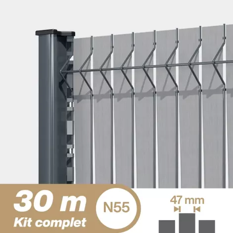 Brise vue: Kit Lattes composites 30m