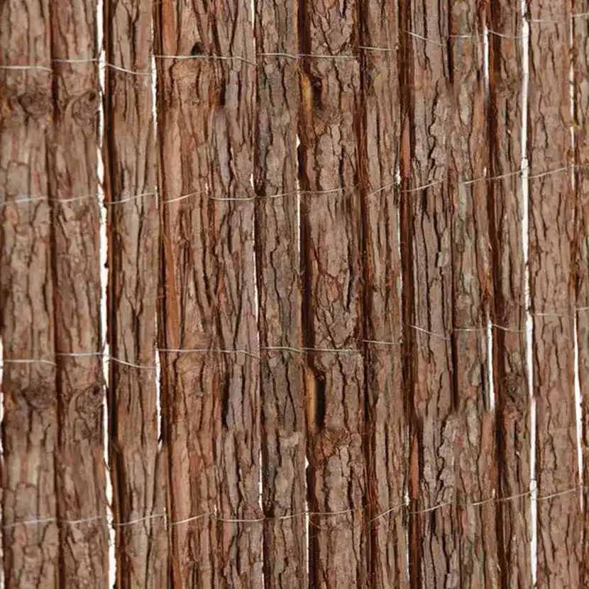 Brise vue: Canisse ecorce de pin 5m