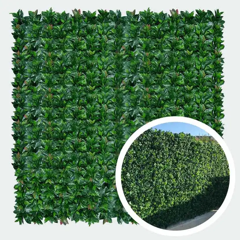 Brise vue: Feuillage Artificiel Photinia