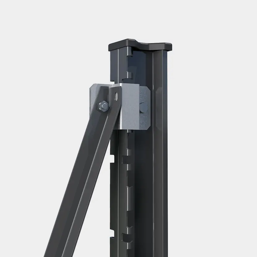 Accessoires grillage rigide: 10 Raccords jambes de forces