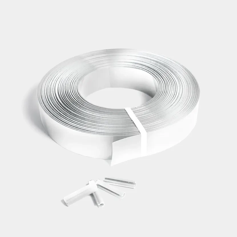 Brise vue: Lamelles a tresser PVC 60m rouleau