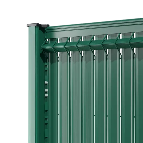 Brise vue: Kit lattes rigides PVC n55 2,5m vert