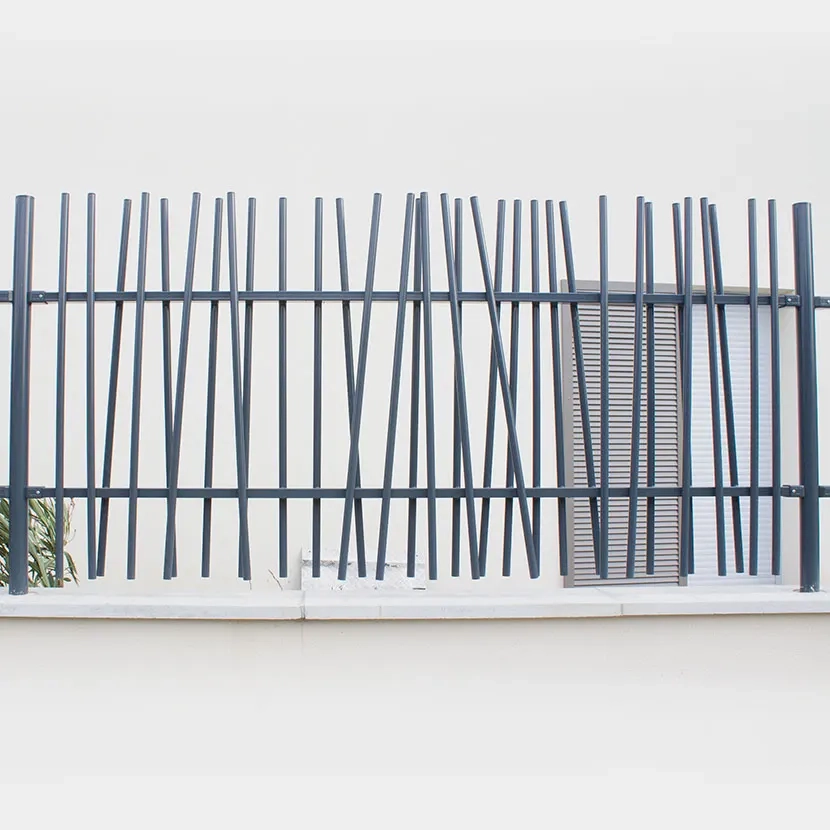 Cloture barreaudee MACZEN: vue de face