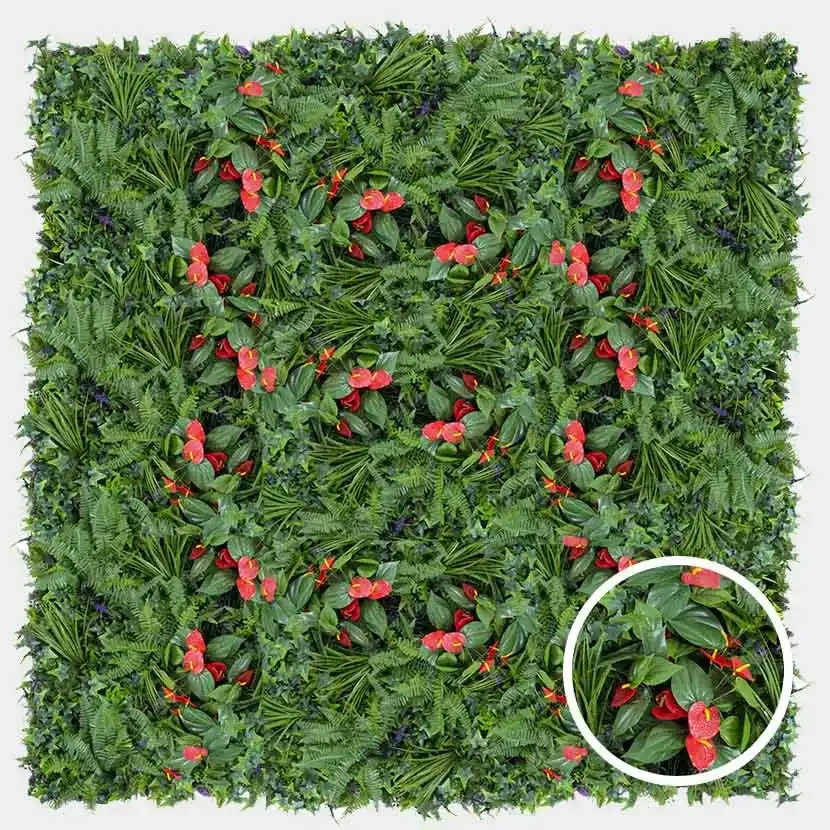 brise vue mur végétal tropical principal