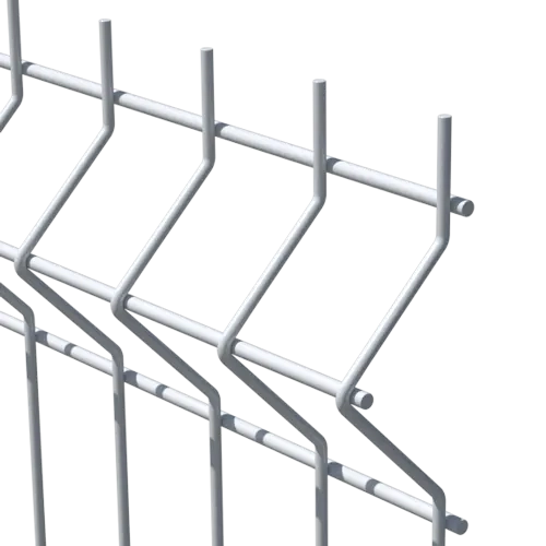 grillage rigide: panneaux rigides 2m blanc