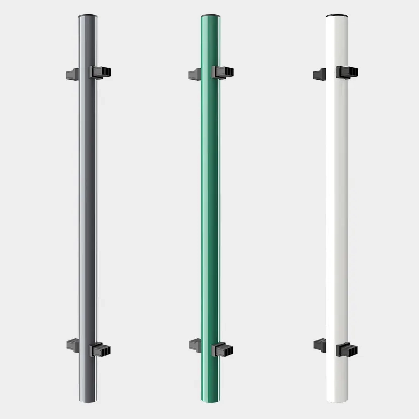 Cloture: embouts fixation Cloture: poteau cloture MACZEN: vue generale