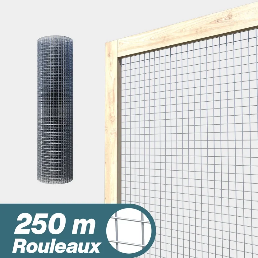 Grillage maille carree: Grillage Voliere R250m