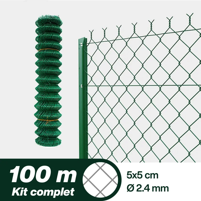 Grillage souple: Kit grillage simple torsion 100m