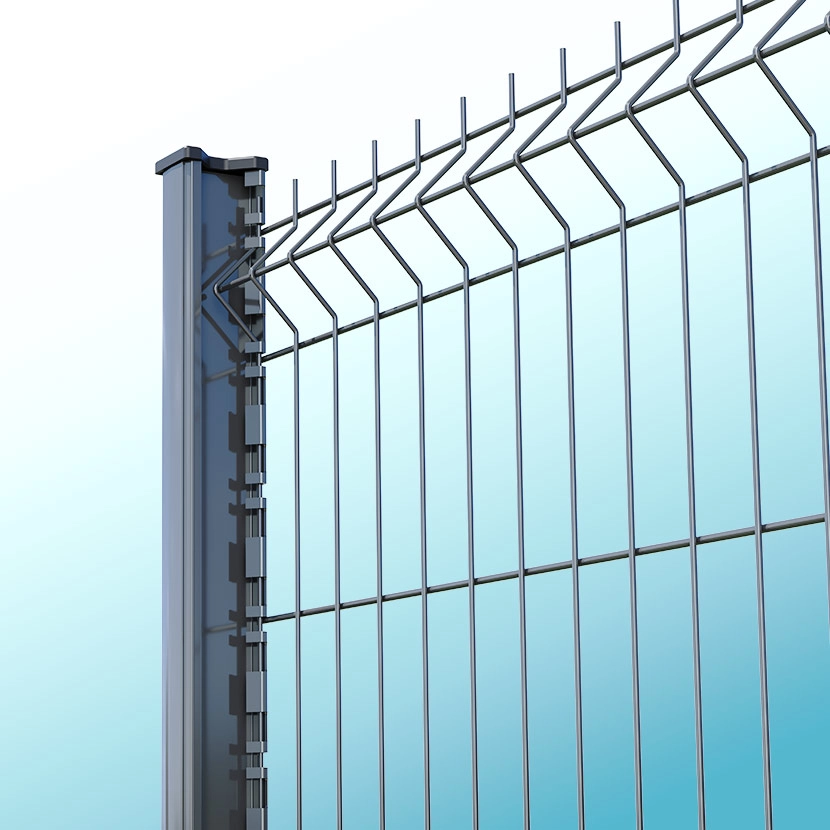 grillage rigide: kit poteaux H 20m