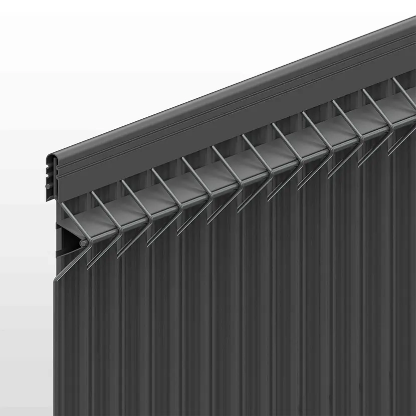 grillage rigide: kit poteaux H Pro occultation 40m