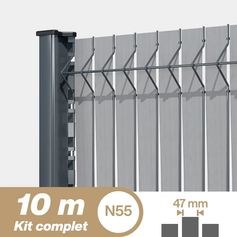 Brise vue: Kit Lattes composites 10m