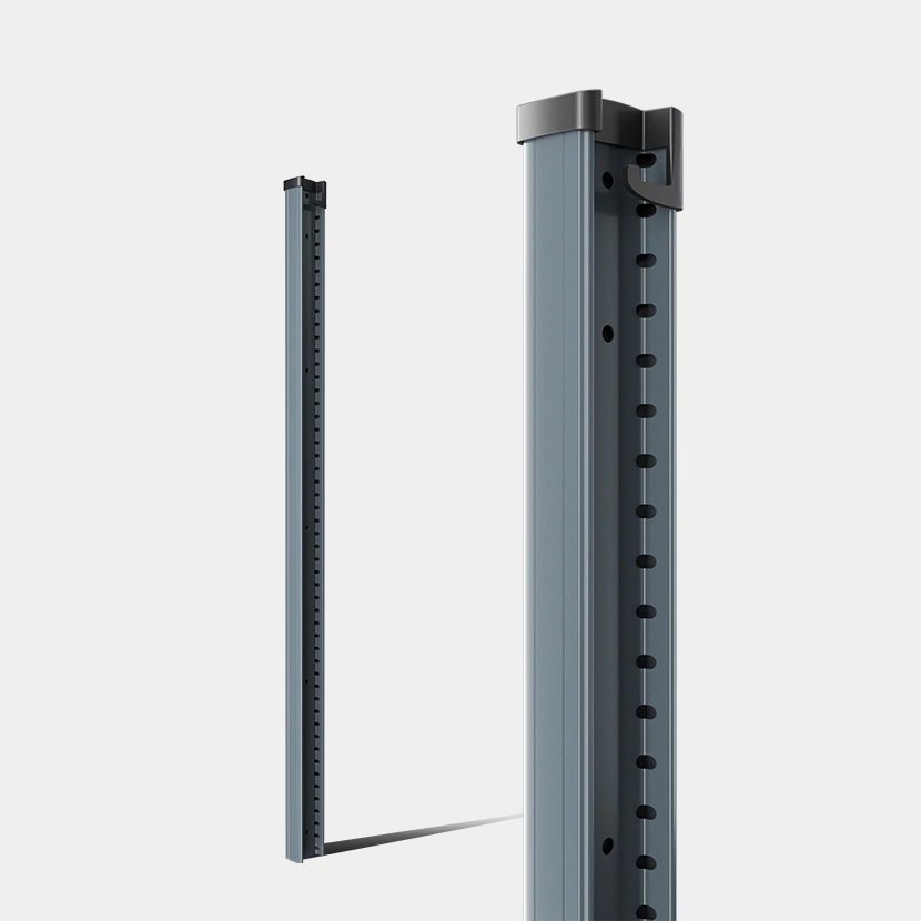 Poteau EKLIPS Gris anthracite