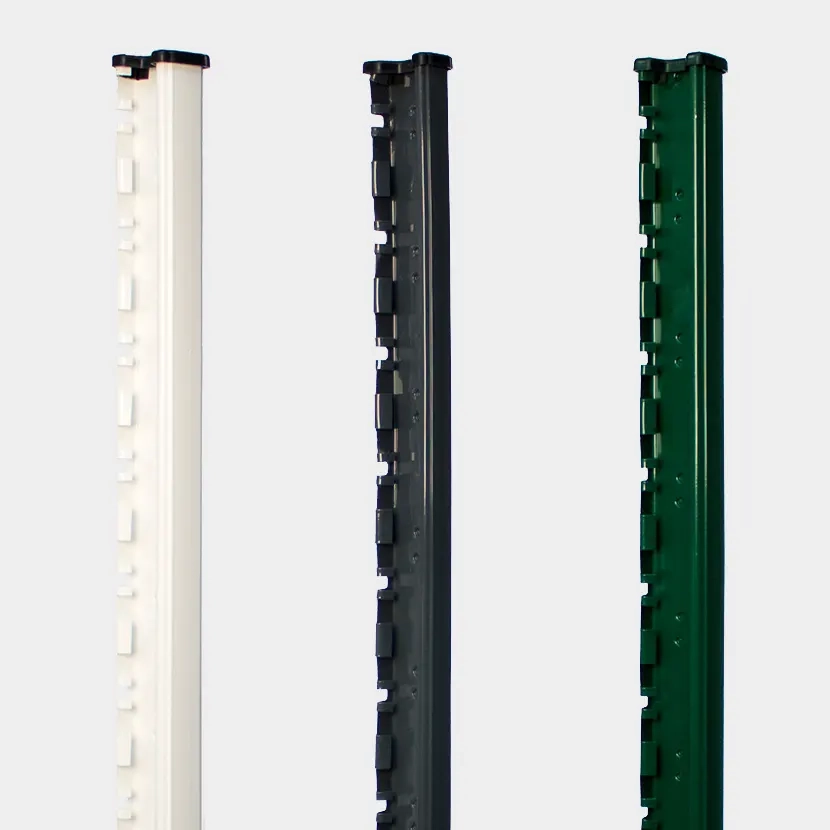 Poteaux grillage rigide: zoom Poteau H