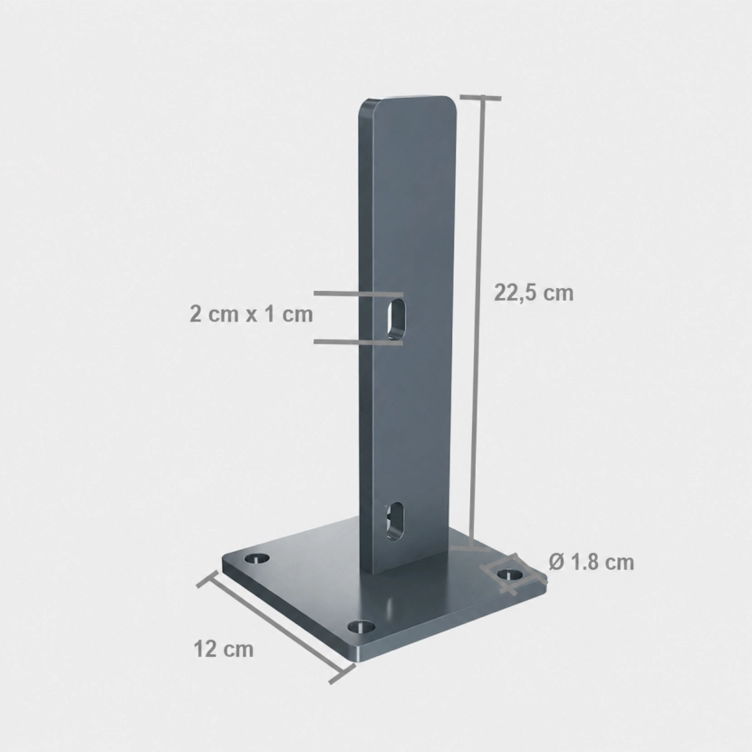 Dimensions platine H