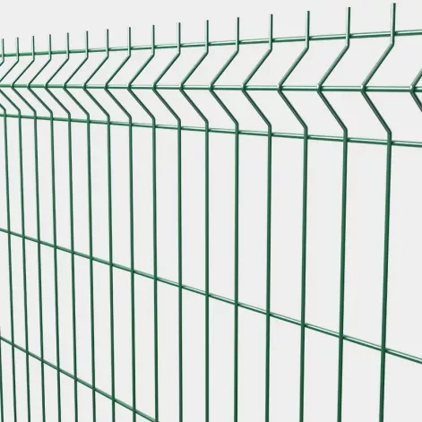 Grillage rigide : Panneau 2,50m fil Ø4/5 mm vert