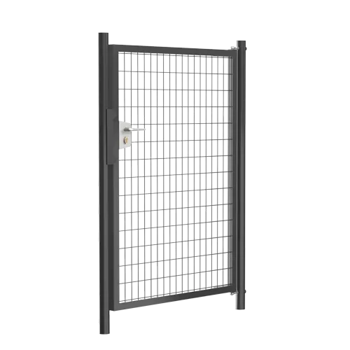 portillon grillage gris anthracite