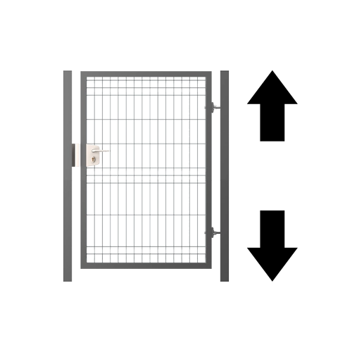 portillon grillagé hauteur 1 m