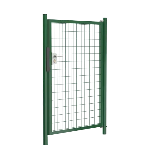 portillon grillage vert