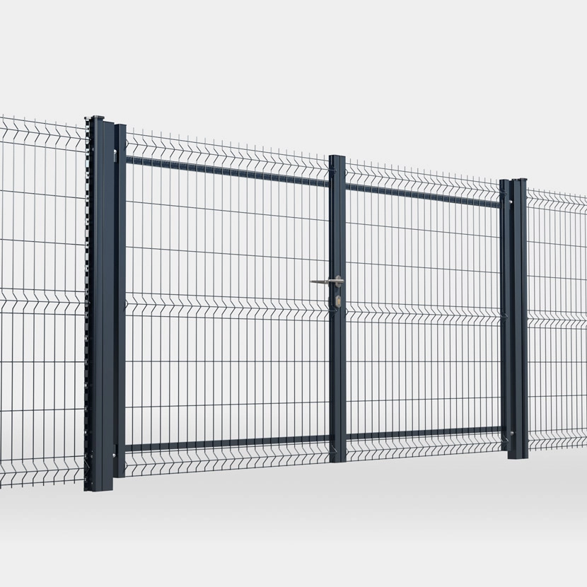 Portail : Portail grillagé prestige